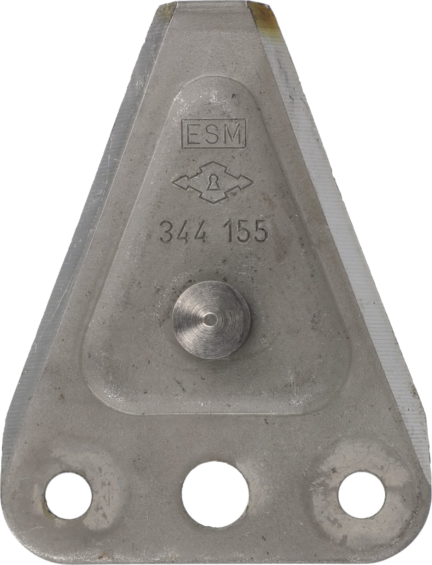 ESM Messerklinge 81 x 62 x 2,65 mm, glatt, mit Pilz, für Busatis, 267 1171