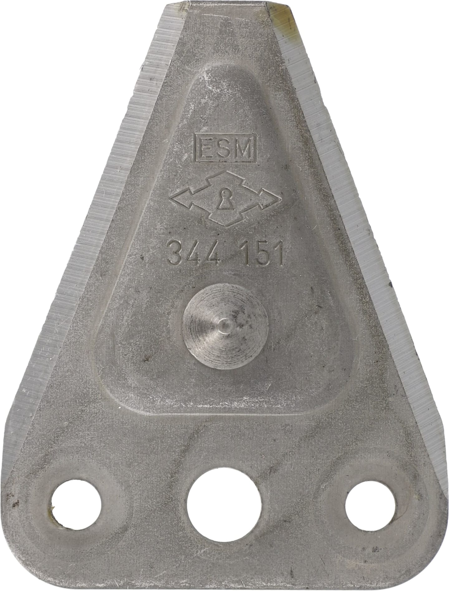 ESM Messerklinge 76 x 58 x 2,65 mm, glatt, mit Pilz, für Busatis, 267 1181