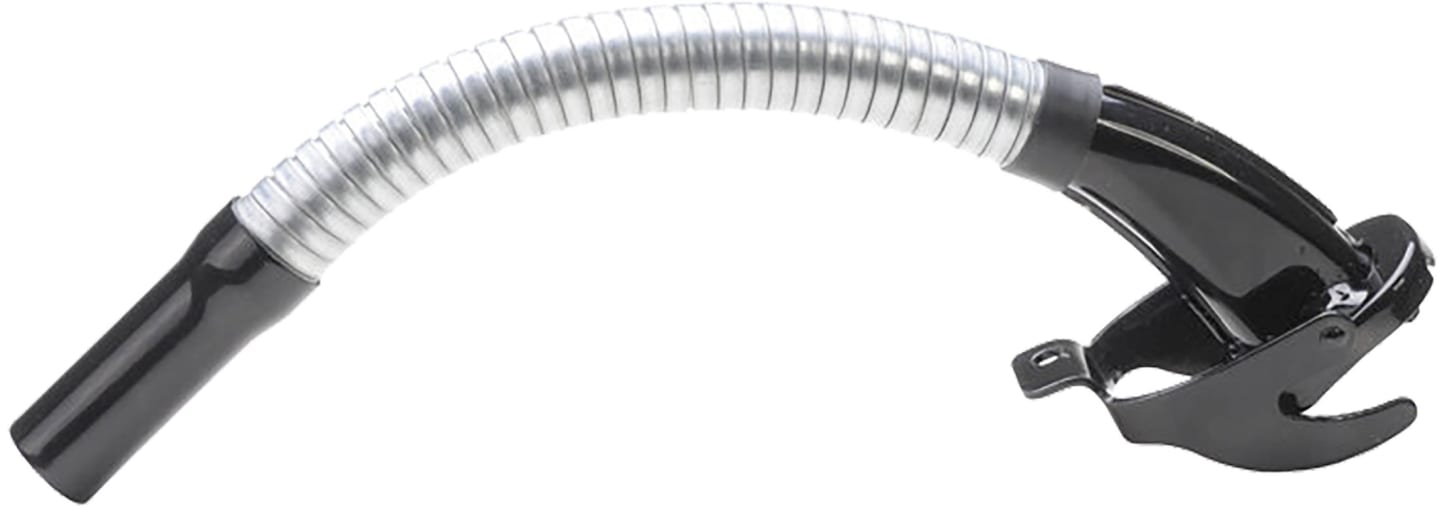 KUNZER Auslaufrohr 380 mm Metall, flexibel, für Dieselfahrzeuge mit Fehlbetankungsschutz, 434802