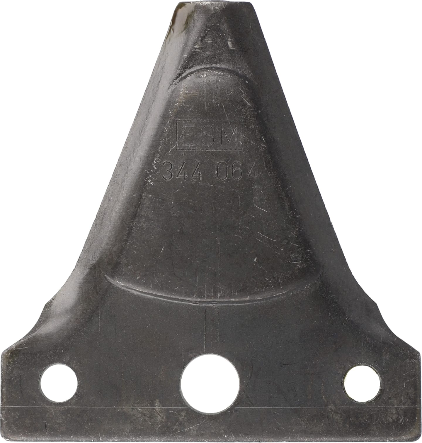 ESM Messerklinge 75 x 71,5 x 2,8 mm, für Doppelmesser-Mähbalken (Schwingenantrieb) Agria, Rapid Typ 306 L, M 203 und 205, 344 0641