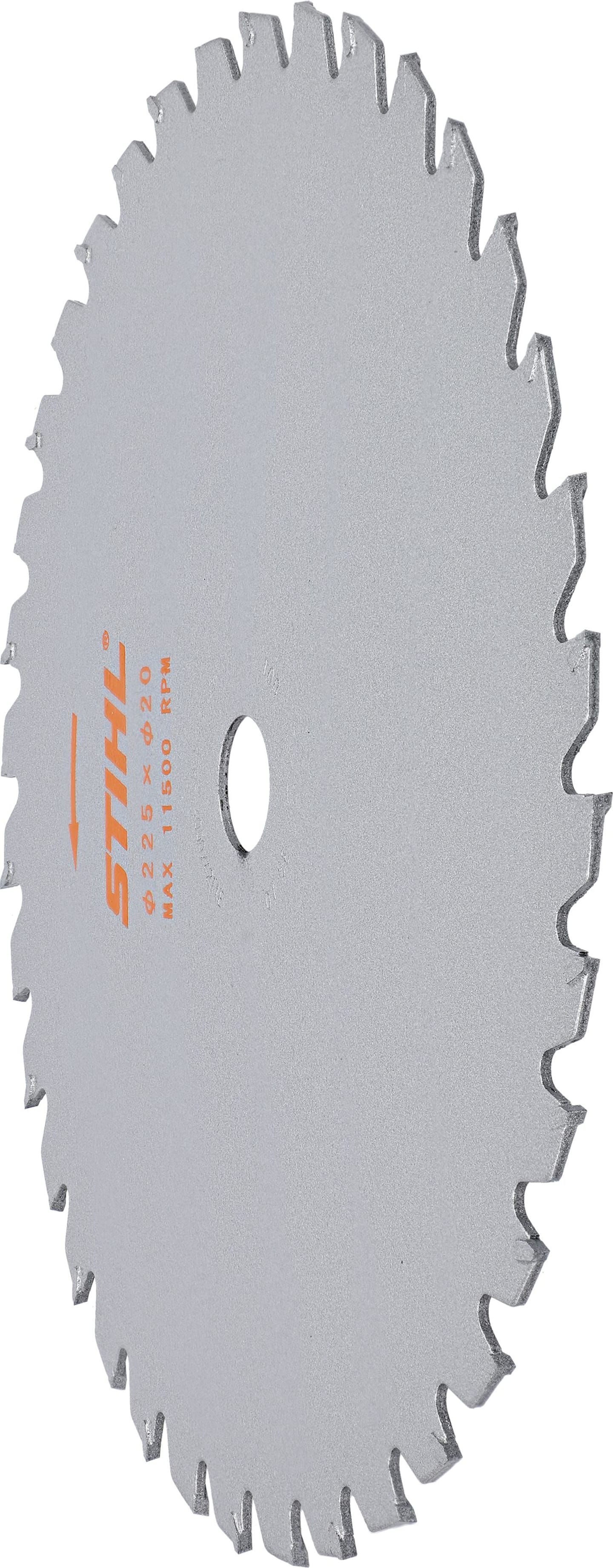 STIHL Sägeblatt 225 mm Stahl, 36 St. Zähne hartmetallbestückt, Motorsense FS 260, FS 400, FS 500, 4000 713 4211