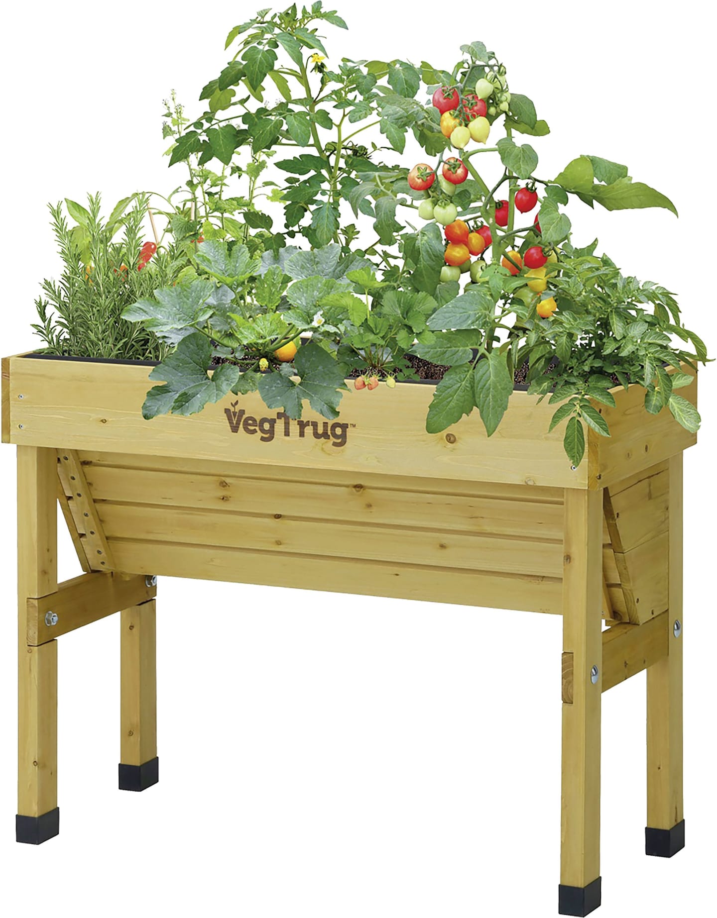 VegTrug Hochbeet "Wall Hugger" natur 103 x 80 x 46 cm für die Montage an die Wand, 4251638310160