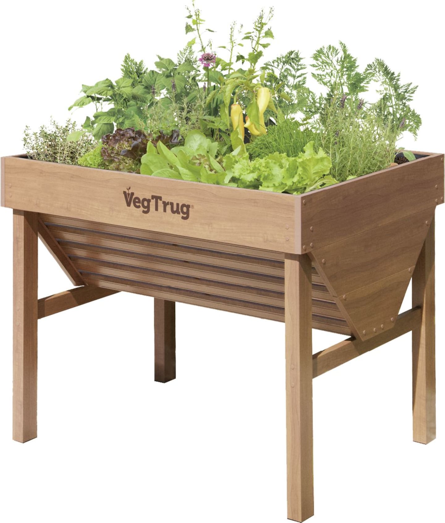 VegTrug Hochbeet "Aluminium" 103 x 80 x 76 cm, 090VTALU;1175
