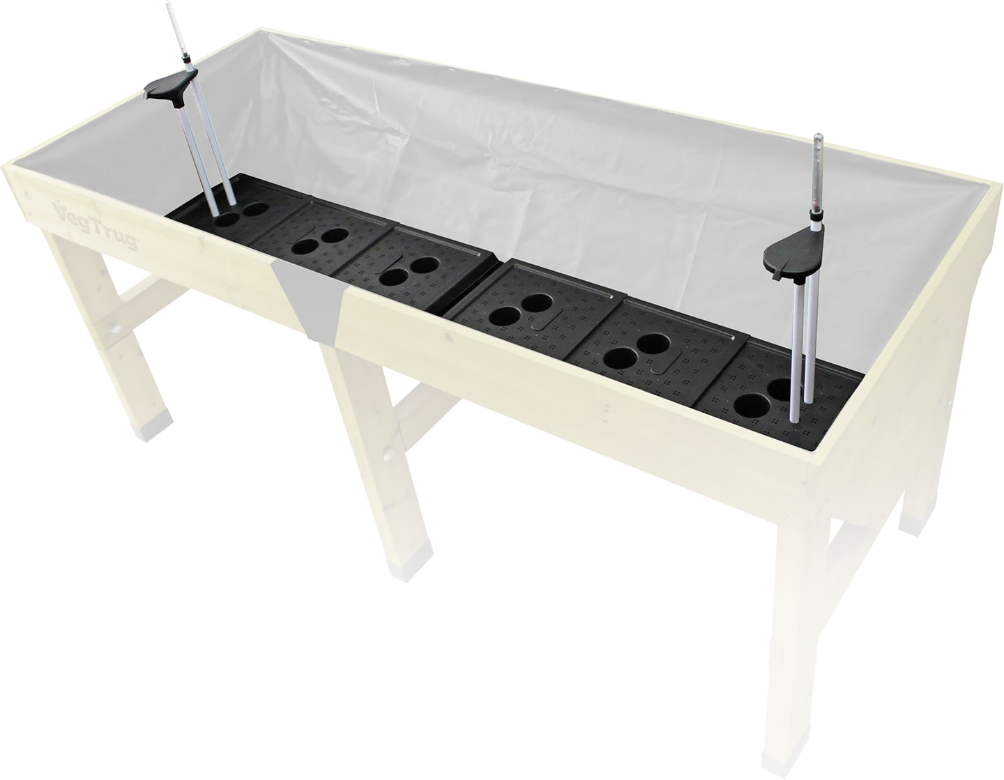 VegTrug Bewässerungssystem 22 l für Hochbeet Klassik 1,80 m, 090SW;1140