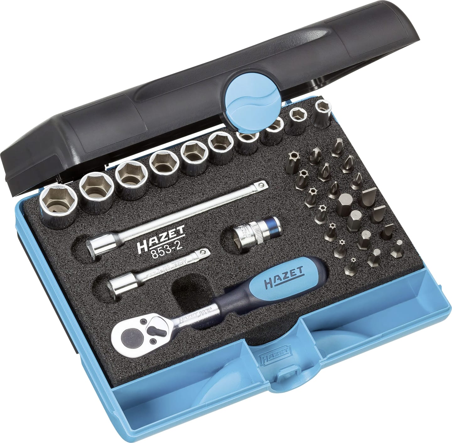 Hazet® Steckschlüsselsatz 1/4 " 35-teilig, 853-2