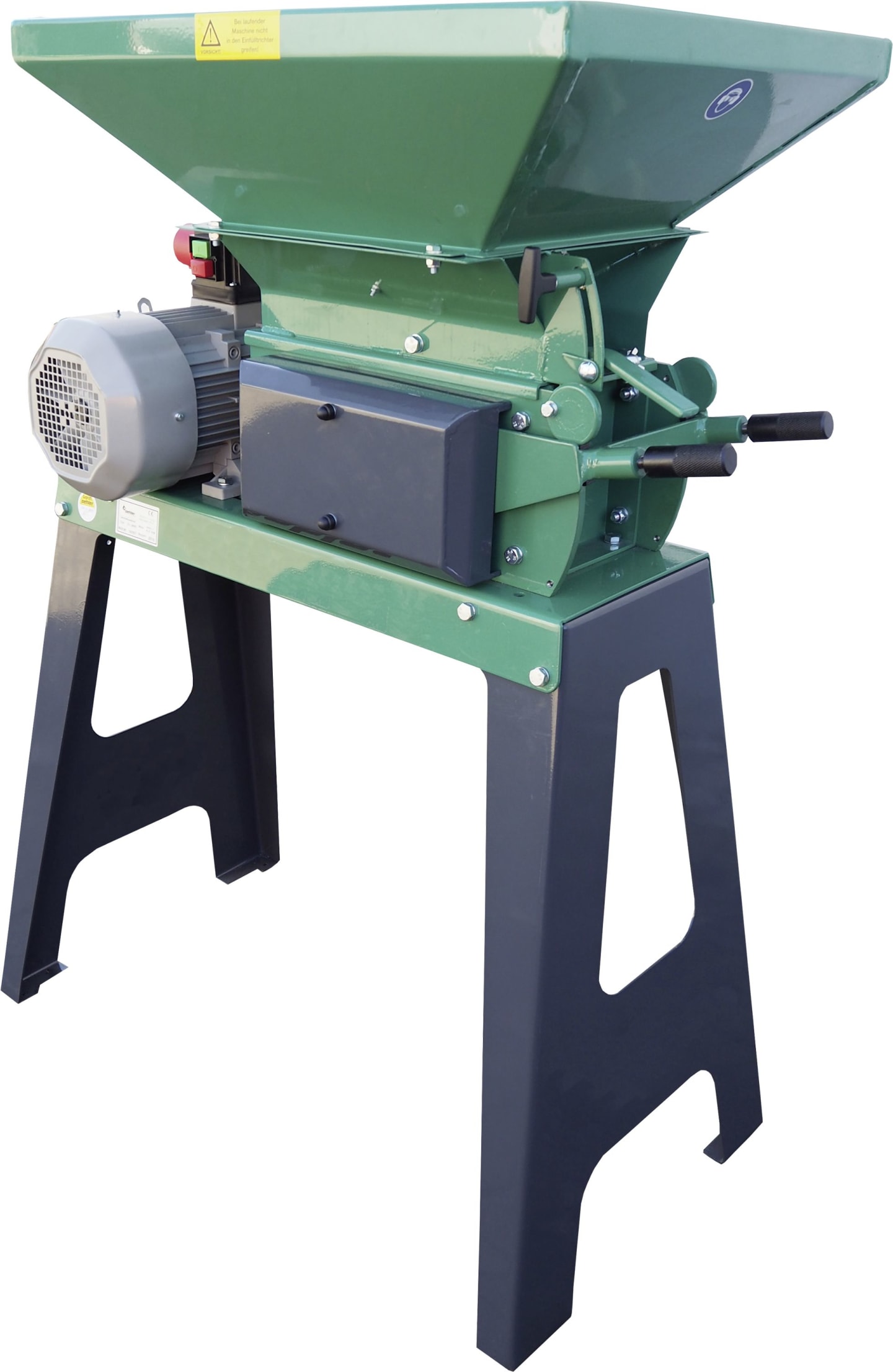 Getreidequetsche "OL 1400" 200 – 300 kg/h, mit Fußgestell