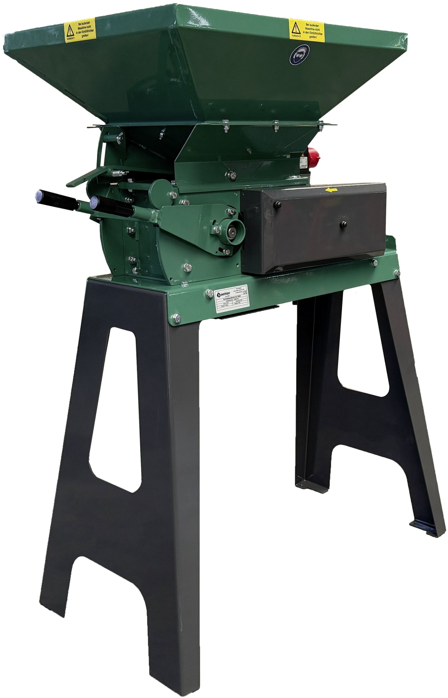 Getreidequetsche "OL 2500" 600 – 900 kg/h, mit Fußgestell