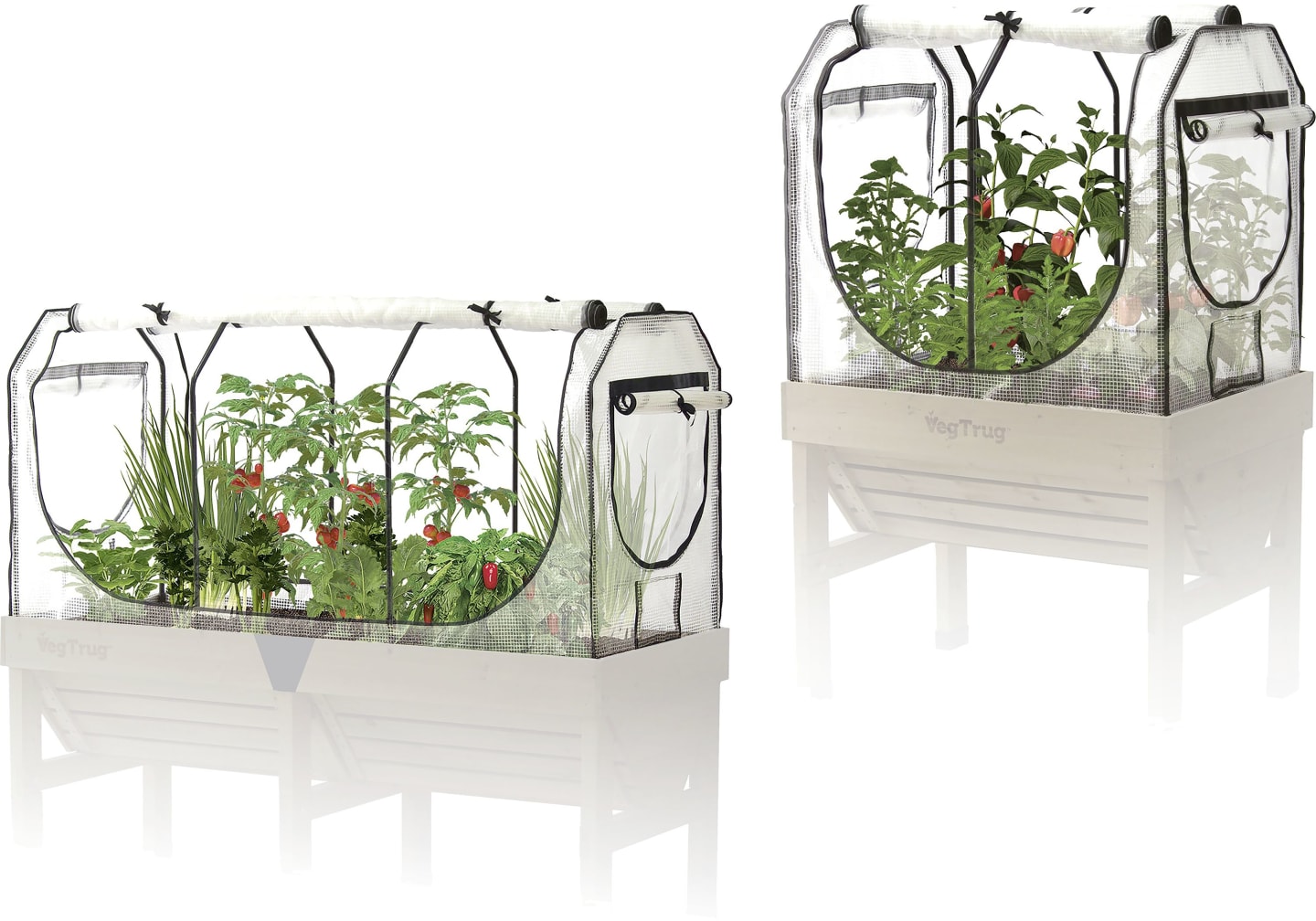 VegTrug Gewächshausaufsatz für Hochbeet Klassik