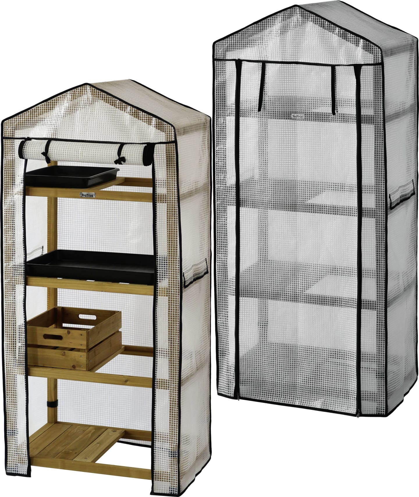 VegTrug Gewächshaus L x B x H 71 x 49 x 157 cm