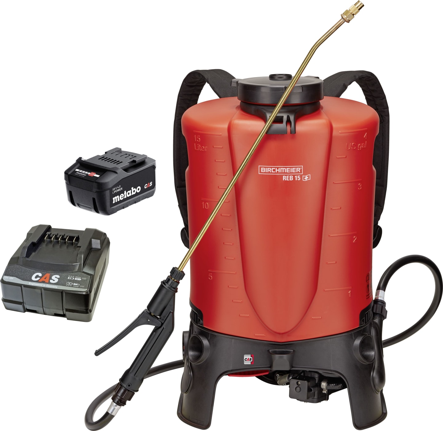 Birchmeier® Akku-Rückenspritze "REB 15 AC2" mit Akku 4,0 Ah/Ladegerät, 12111701