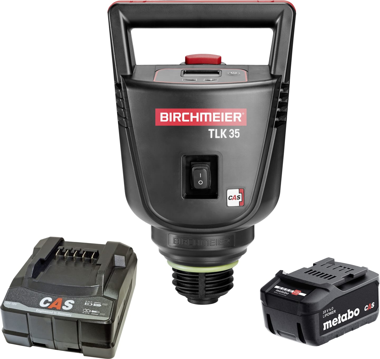 Birchmeier® Akku-Kompressor "TLK 35" 3,5 bar, mit Akku 4,0 Ah/Ladegerät, 12185901