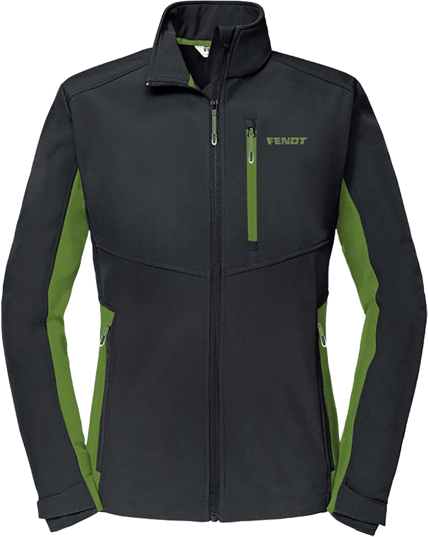 Fendt Softshelljacke Damen Gr. S, schwarz; Fendt grün, von Schöffel, X991024074000