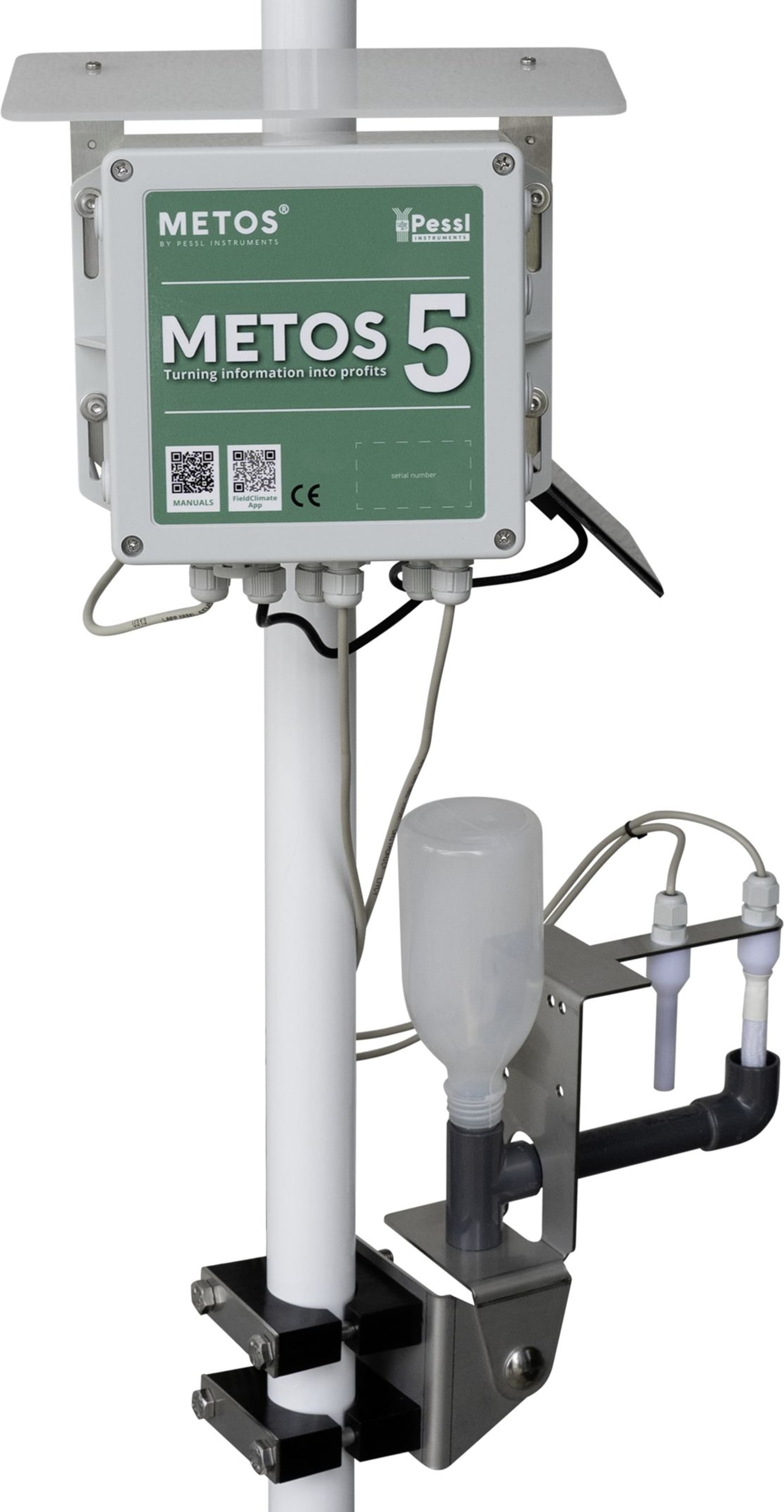 METOS® Wetterstation "Frost" mit 1 Sensor/Stationsmast, zzgl. Servicevertrag, 700512 + 20221045-1