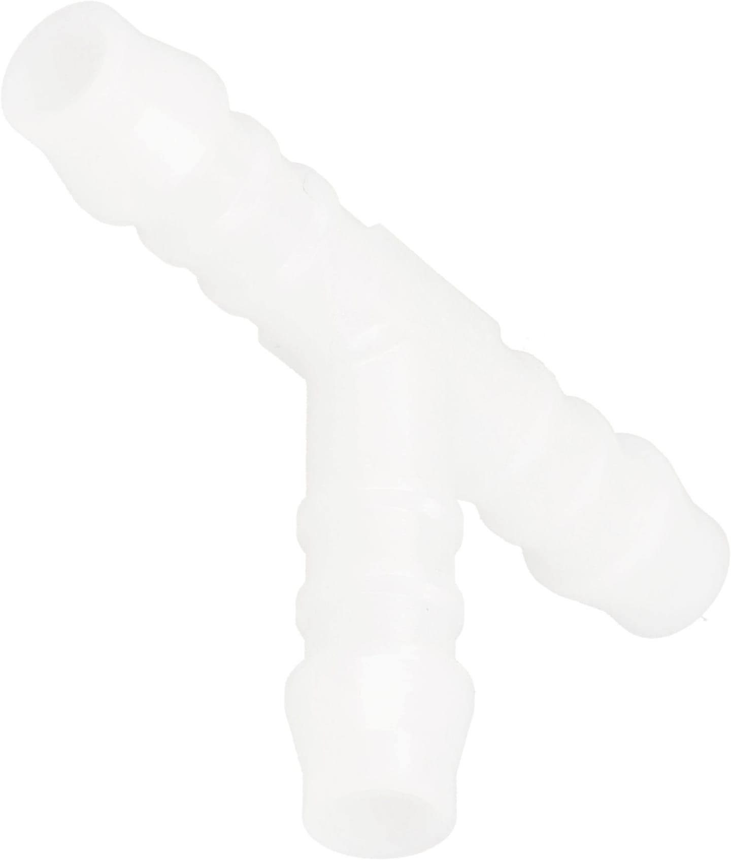 Schlauchverbinder "TS" T-Form, POM (Polyoxymethylen), weiß