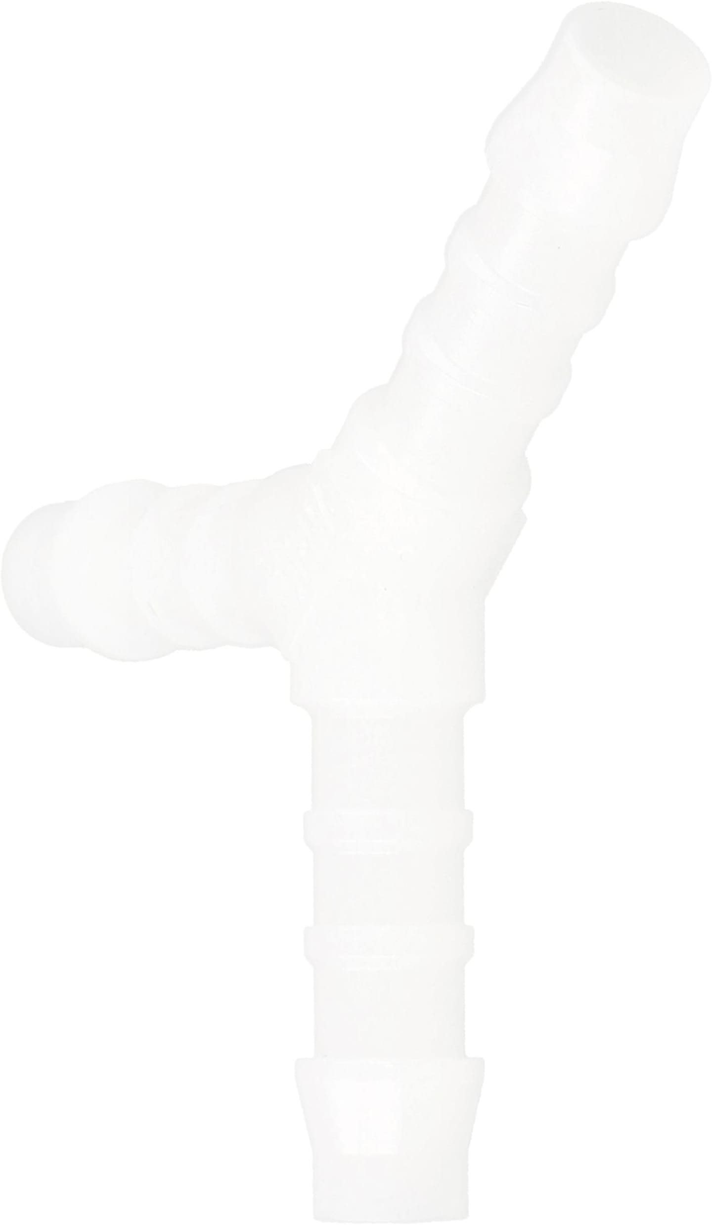 Schlauchverbinder "YS" Y-Form, POM (Polyoxymethylen), weiß