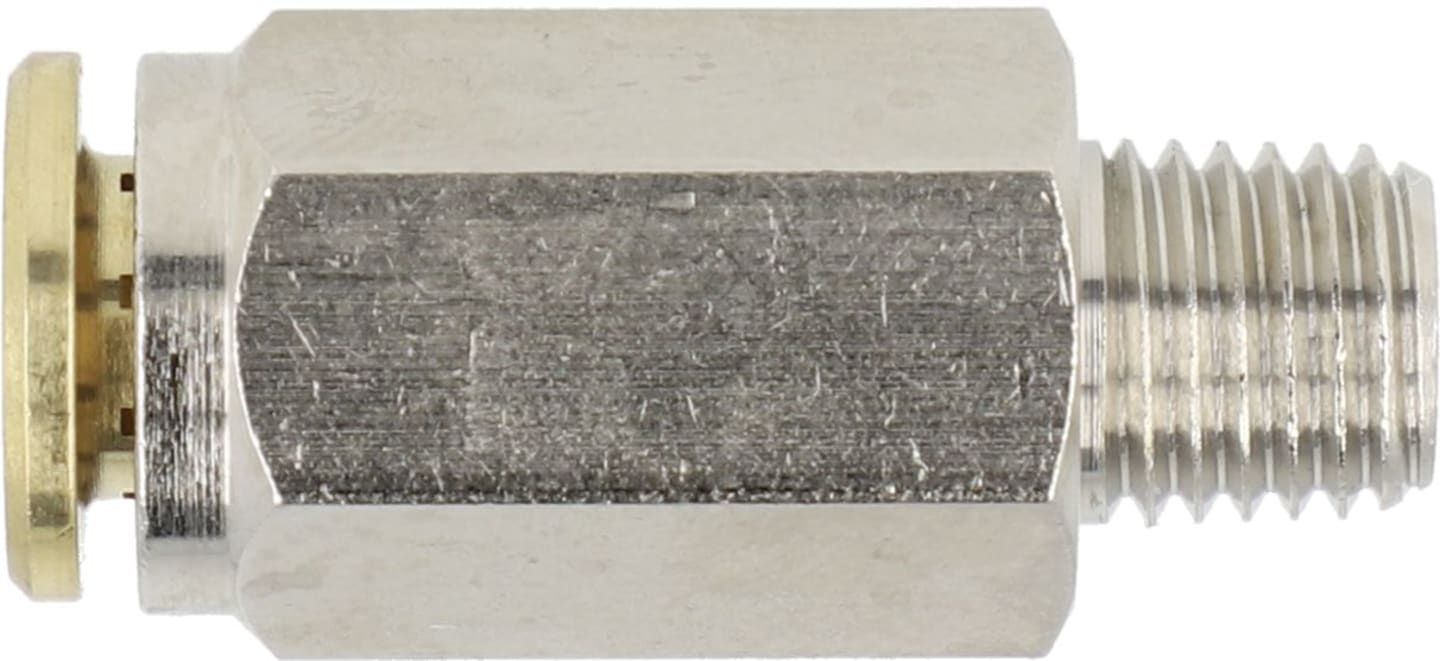 Rohrverbinder GE-M8X1/6 PO SV Ø Rohr außen 6 mm, M 8 x 1 AG (kegelig), gerade, für Zentralschmieranlage