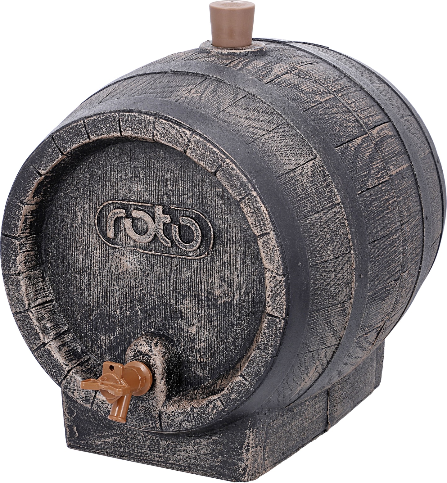 roto® Getränkefass "Barik" 10 l, aus lebensmittelechtem PE in Holzoptik, 2100068480