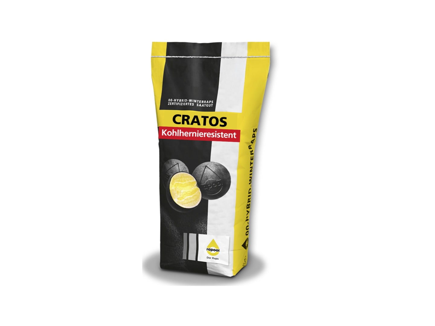 Winterraps Saatgut Rapool CRATOS Scenic Gold + Lumiposa + Wurzel Plus 1,5 Mio Körner/EH