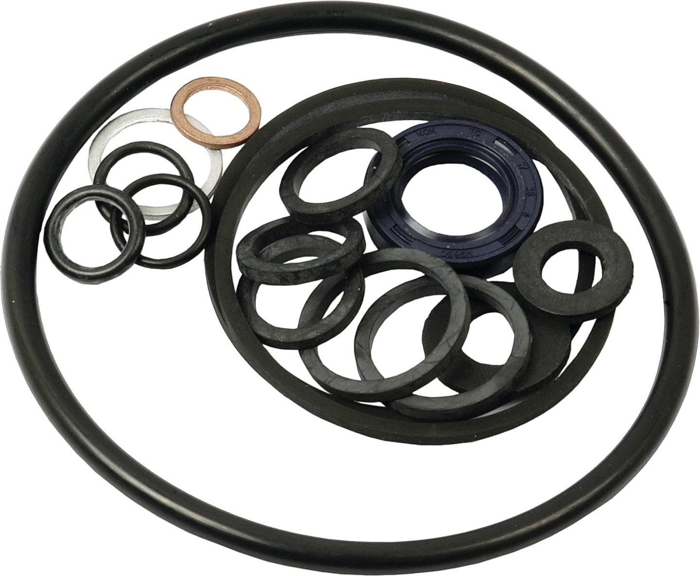 Dichtungssatz für Lenkungspumpe Traktor Massey Ferguson 100, 200, 500, 600, 50, 60