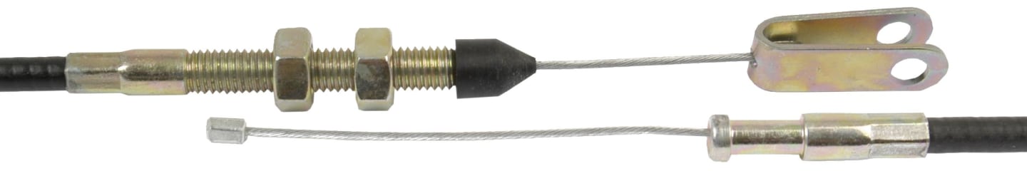 Bowdenzug 1.057 mm, für Fußgas Traktor Massey Ferguson 300, Motor Perkins