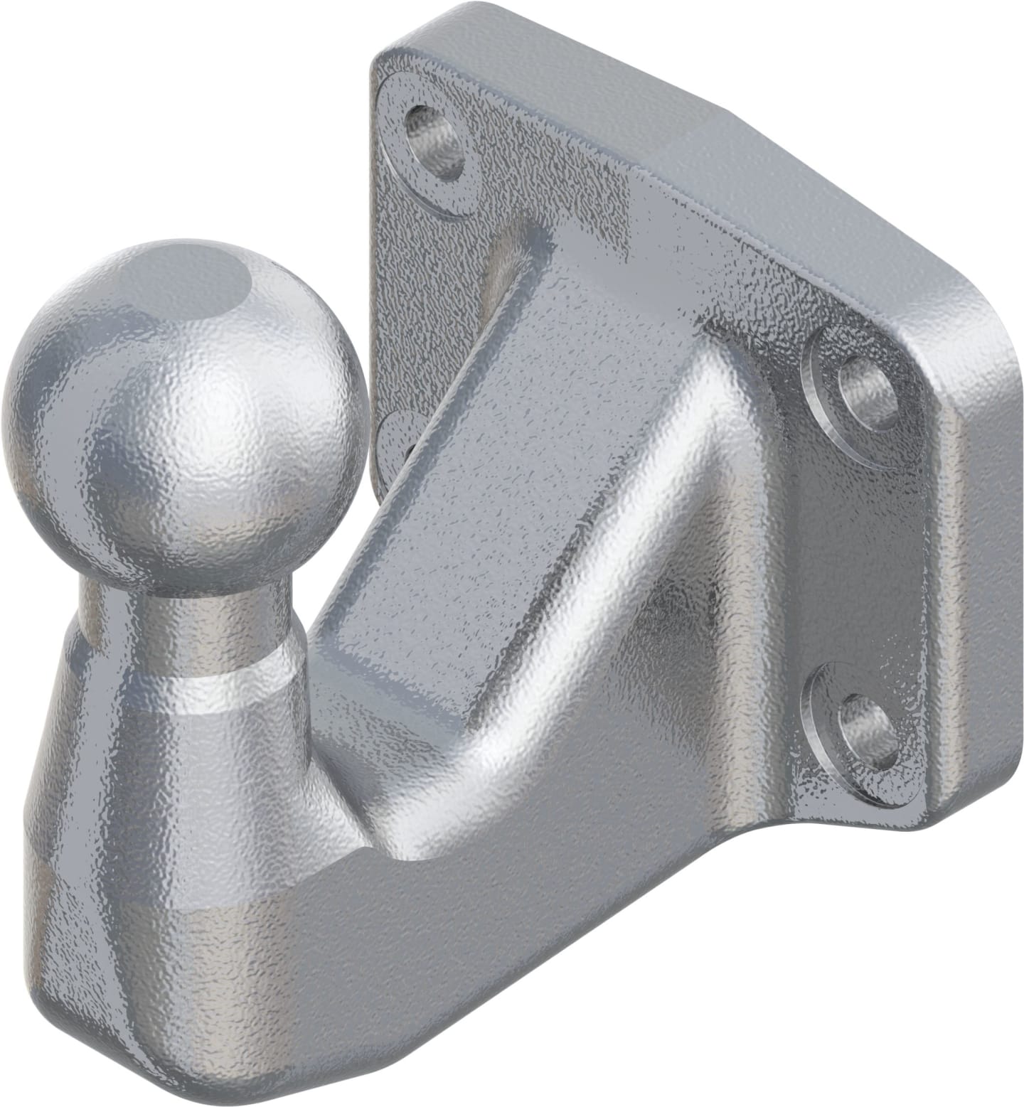 Rockinger Kugelkupplung "ROKK330" D-Wert 19,0 kN, Ø Kugel 50 mm, mit Flansch, für PKW-Anhängernbetrieb, ROKK330