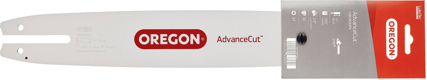 Oregon® Führungsschiene "AdvanceCut™ SXE" 3/8" Low Profile™ 35 cm .050"/1,3 mm, A074, 140SXEA074