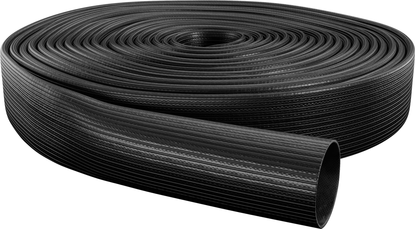 Flachschlauch "Hilcodur" Rollenware, beidseitige Storz-Kupplung