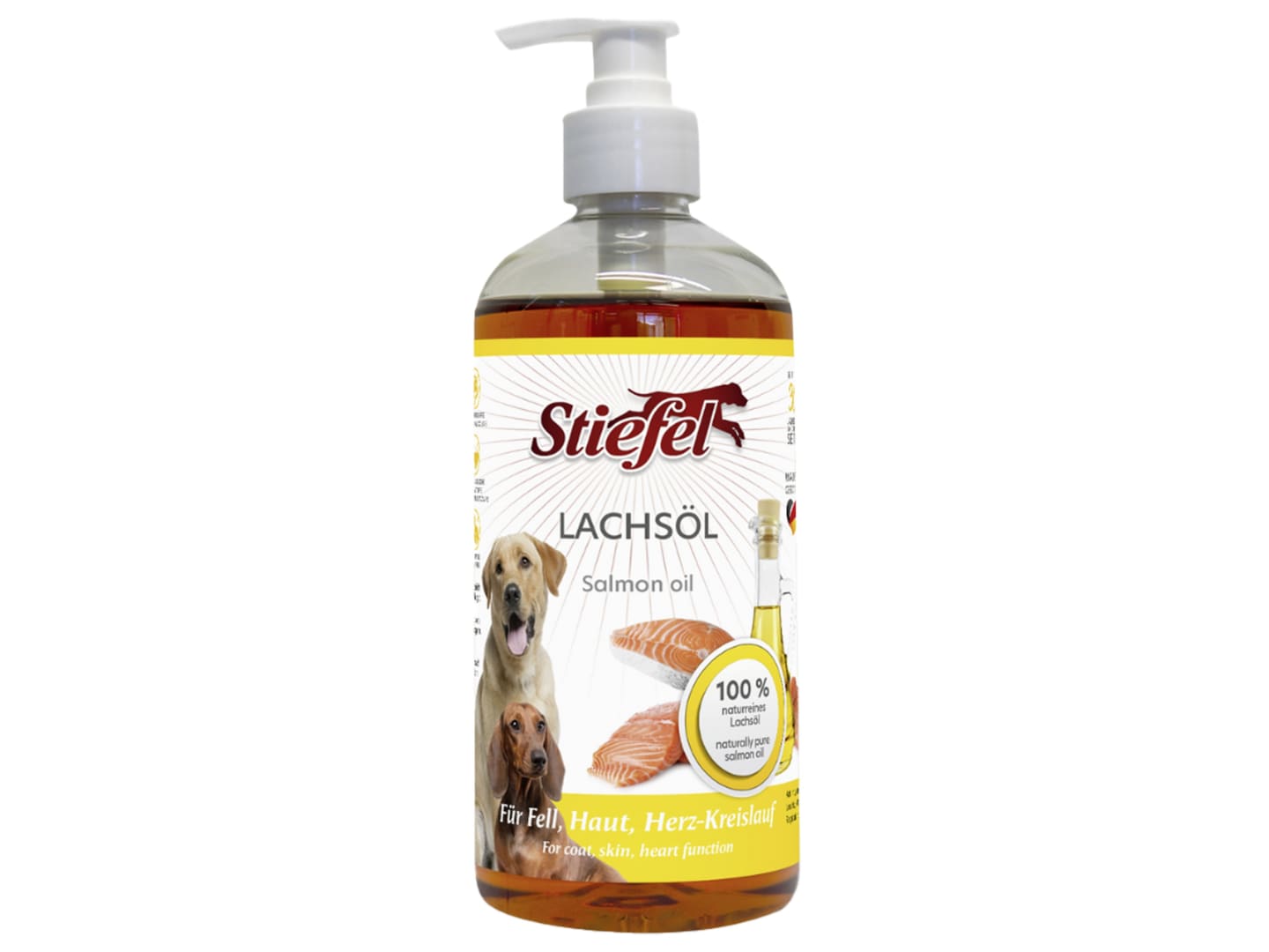 Stiefel Lachsöl 500 ml Flasche Öl