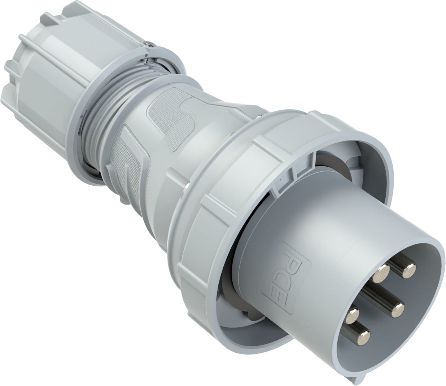 CEE-Stecker "Power Twist" 400 V/125 A, 5-polig, für Zapfwellengeneratoren/Stromerzeuger mit IT/TN-Umschaltung