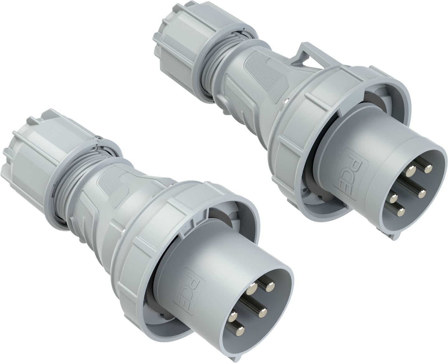 CEE-Stecker "Power Twist" 400 V, 5-polig, für Zapfwellengeneratoren/Stromerzeuger mit IT/TN-Umschaltung