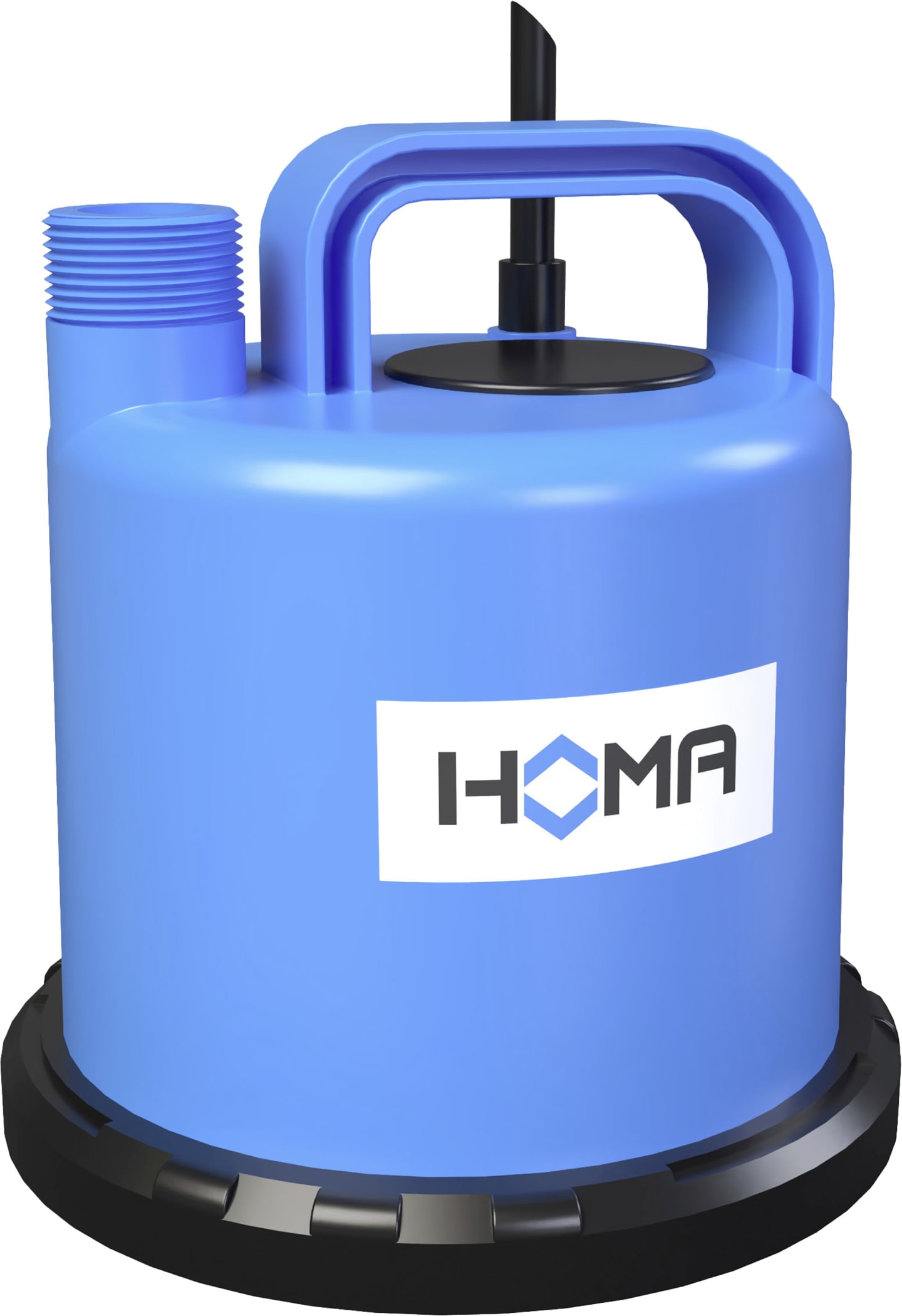 Homa Flachsaugerpumpe "C80 W" Förderhöhe max. 3 m, Anschluss G 3/4" AG, 9010240.01