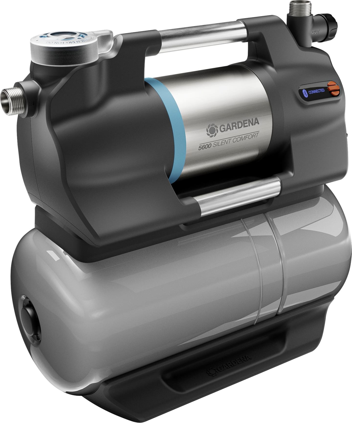 GARDENA Hauswasserwerk 5600 SilentComfort 09066-61 schwarz; silber 09067-61