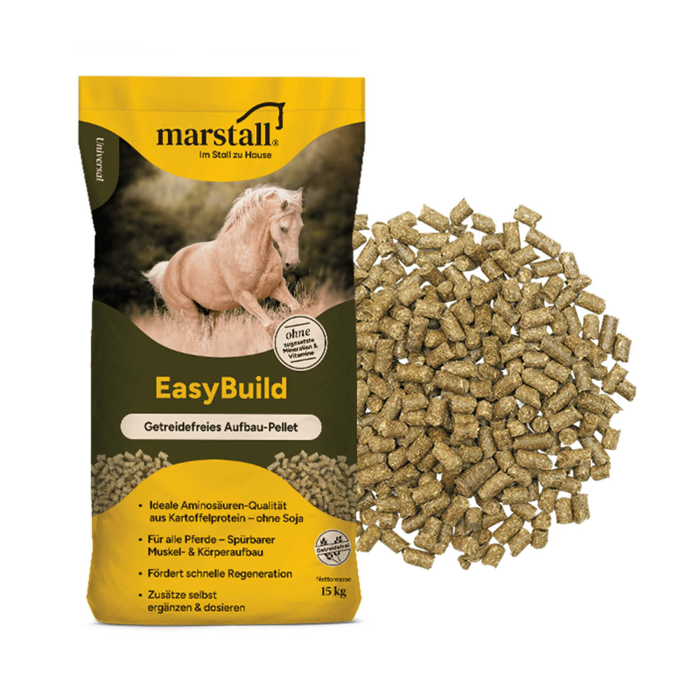marstall® EasyBuild 15 kg Sack für Pferde
