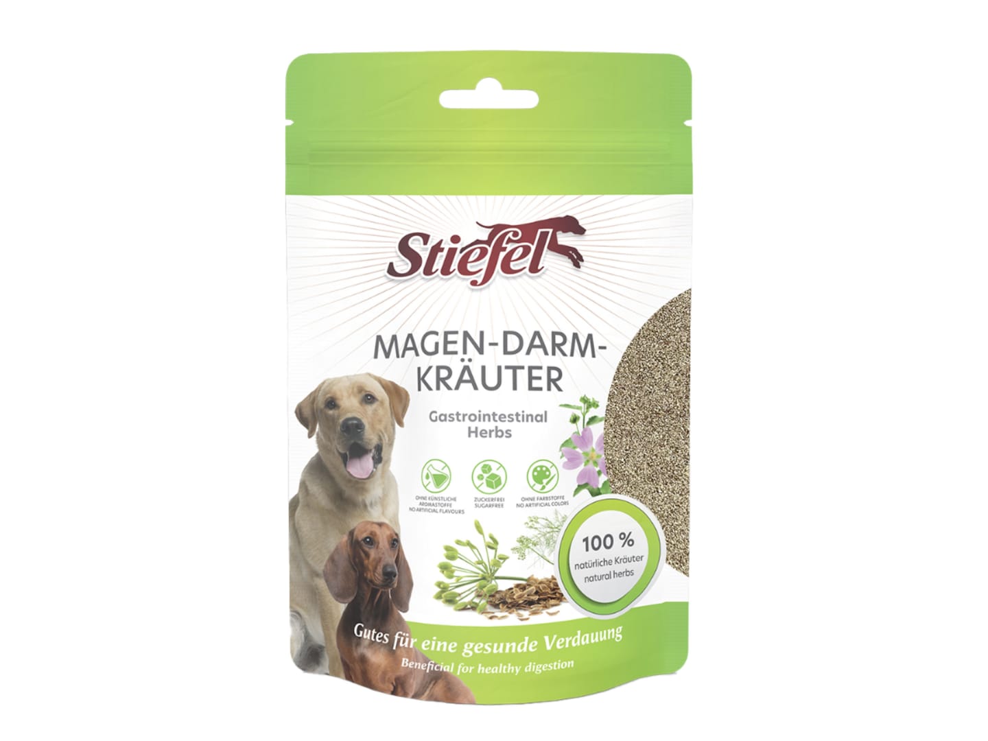 Stiefel Hund Beruhigungskräuter 100 g Beutel Pulver