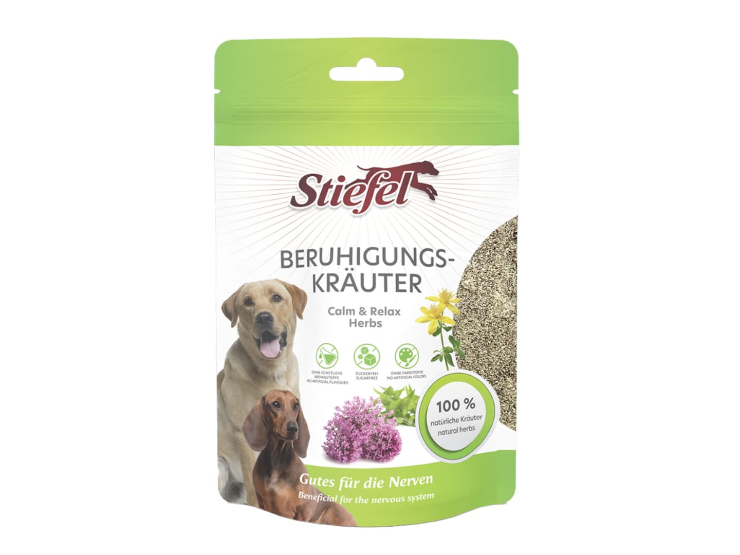 Stiefel Hund Bewegungskräuter 100 g Beutel Pulver
