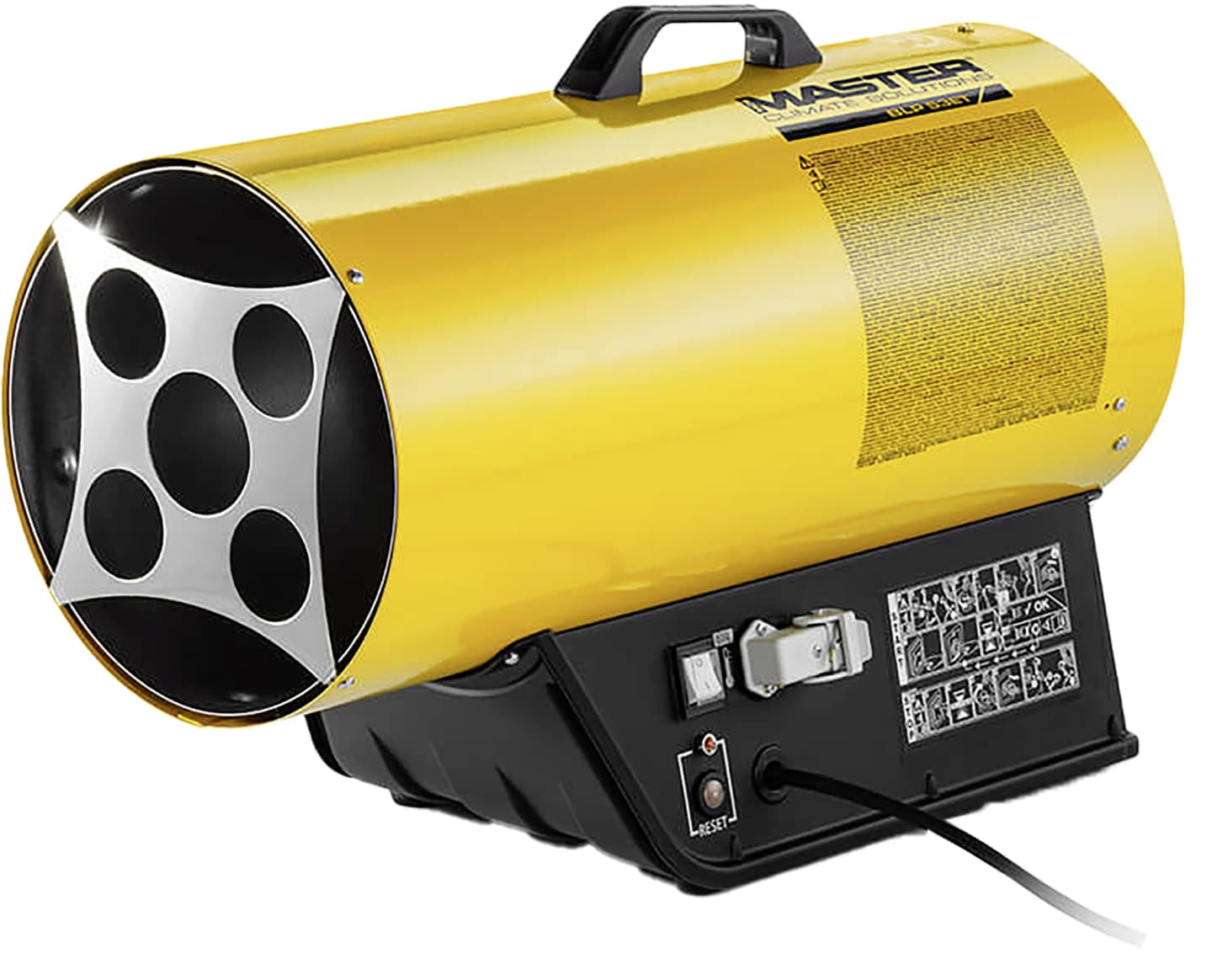 Master® Heizkanone "BLP 53ET" 36 bis 53 kW, Gas, elektronische Zündung, 4015.106