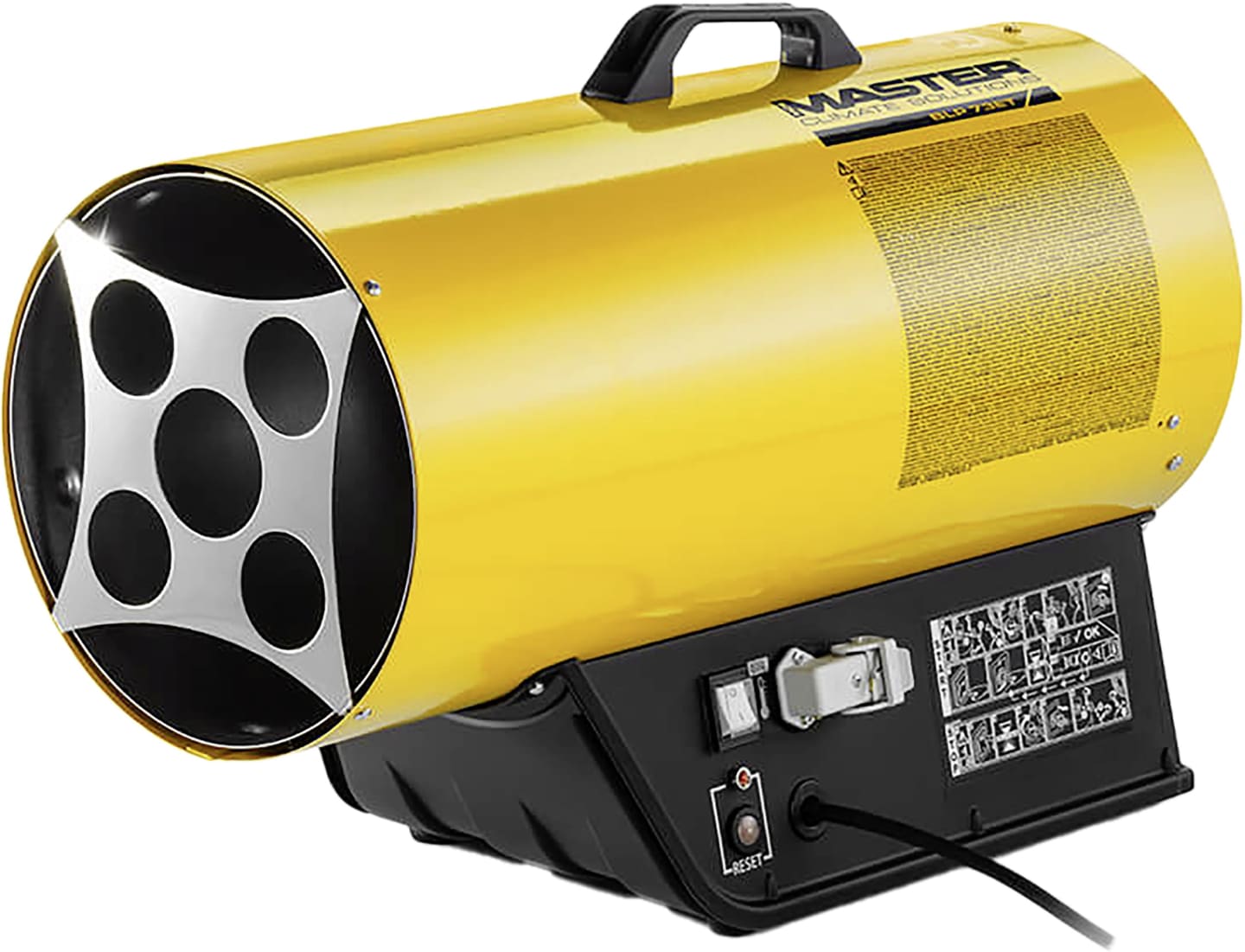 Master® Heizkanone "BLP 73ET" 49 bis 73 kW, Gas, elektronische Zündung, 4015.113