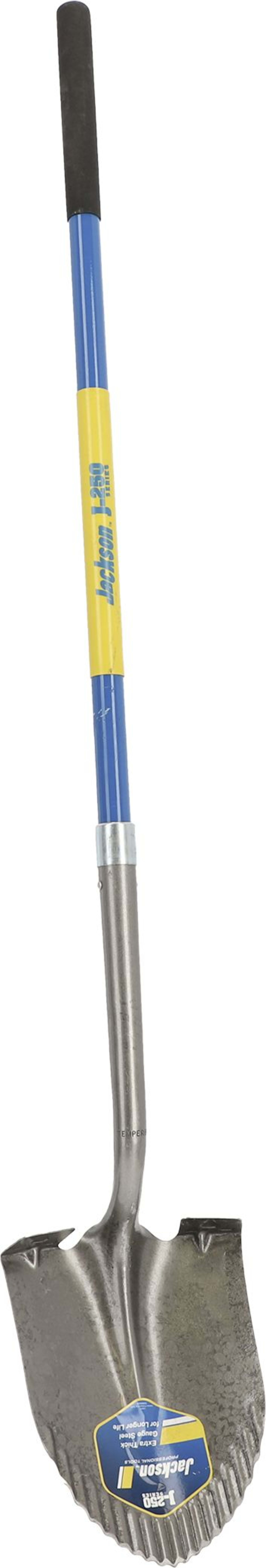 Jackson Spatenschaufel Blatt 290 x 210 mm, Stiel 1.200 mm, Schwanenhalsform, 20735