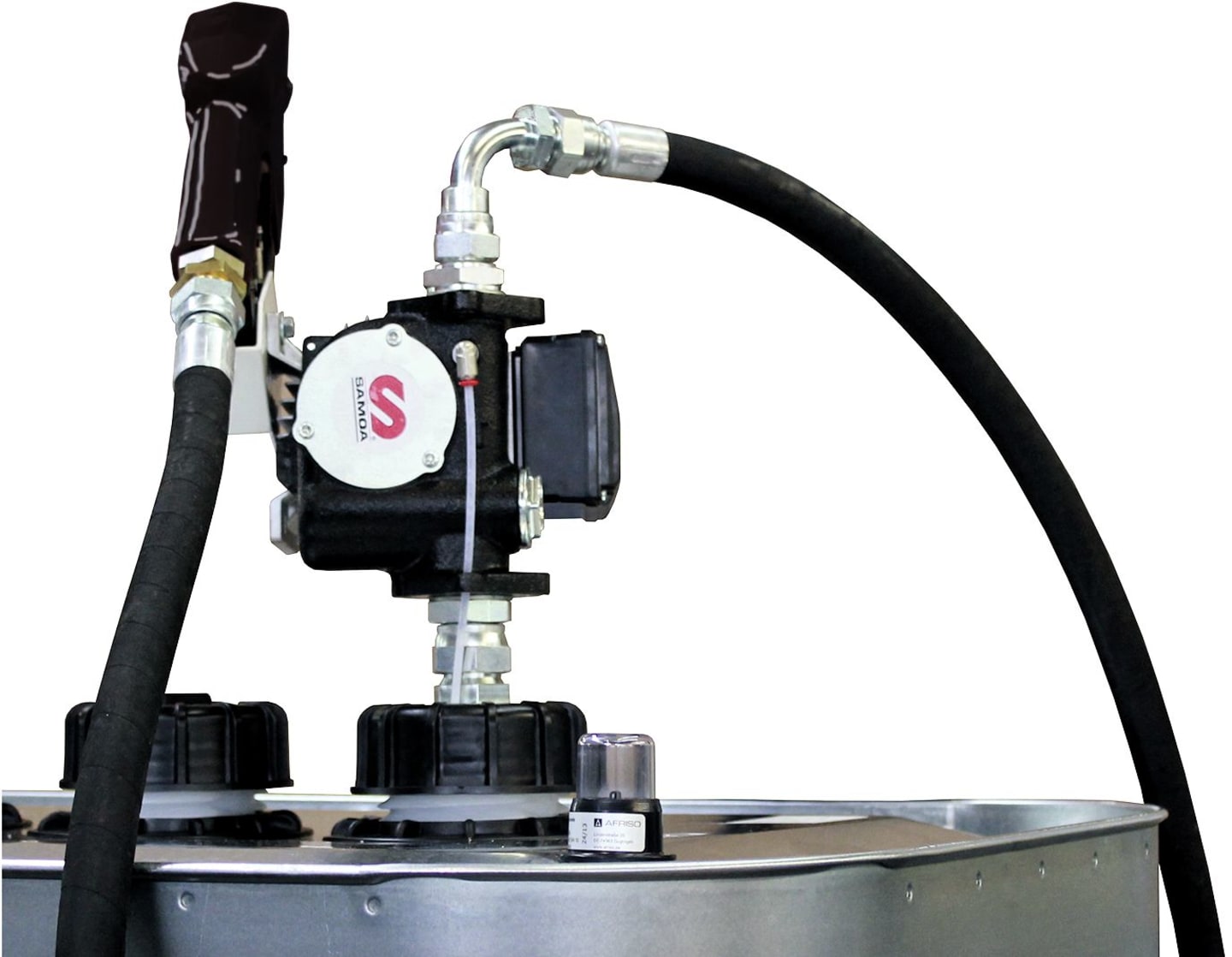 SAMOA® Dieselpumpe/Heizölpumpe 230 V mit Automatik-Zapfpistole AP 60 40545