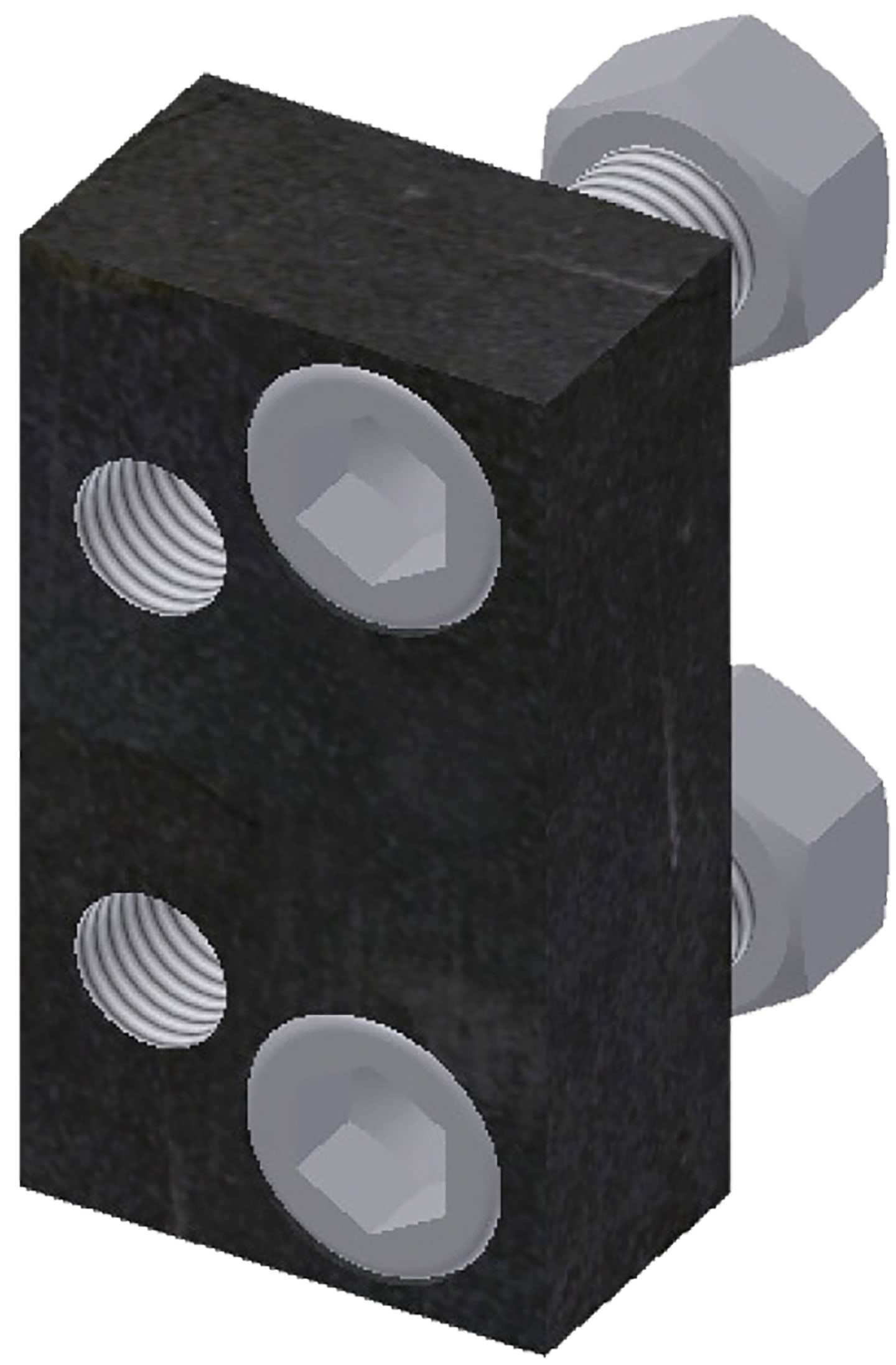 Walterscheid Adapter "ZWL303L" 110 x 60 x 35 mm, M 20 IG, für Zwangslenkung Easy Fit Steering System, 8004978