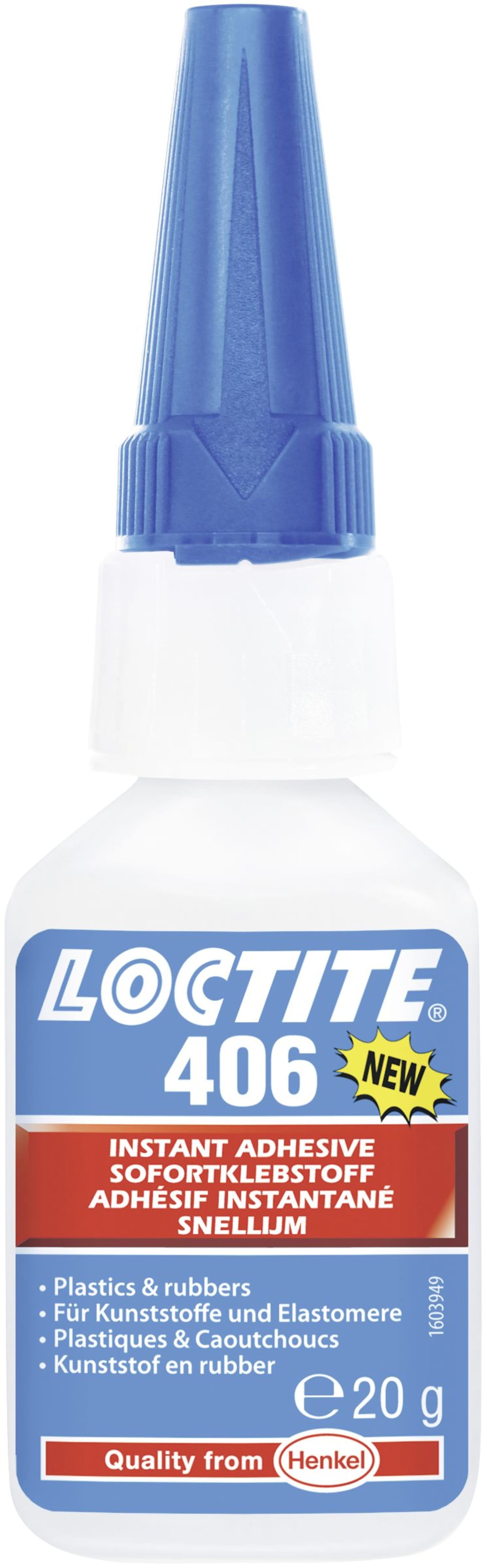 Loctite® Sekundenkleber "406", 20 g, 1919335