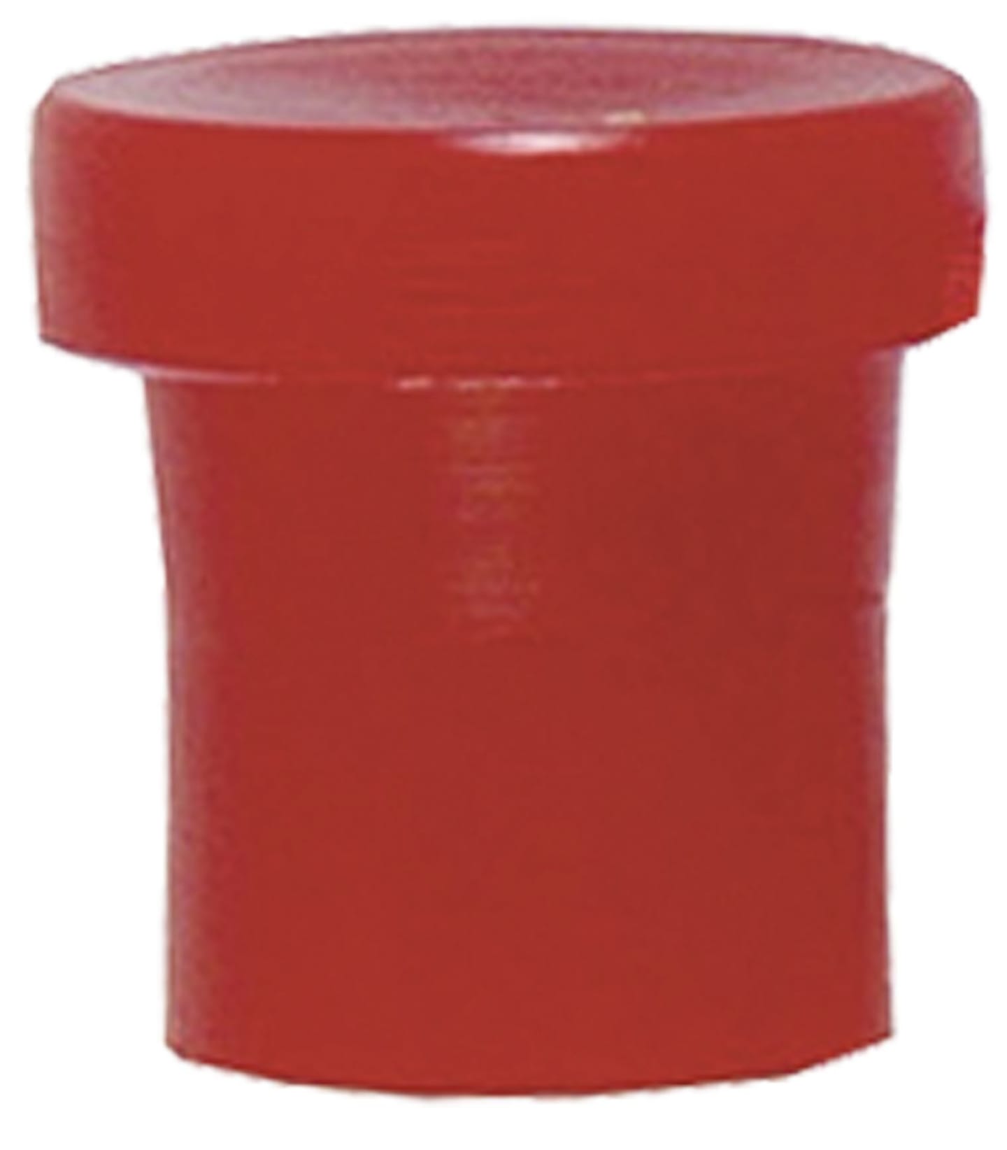 SAMOA® Schutzkappe für Schmiernippel, ohne Lasche, rot
