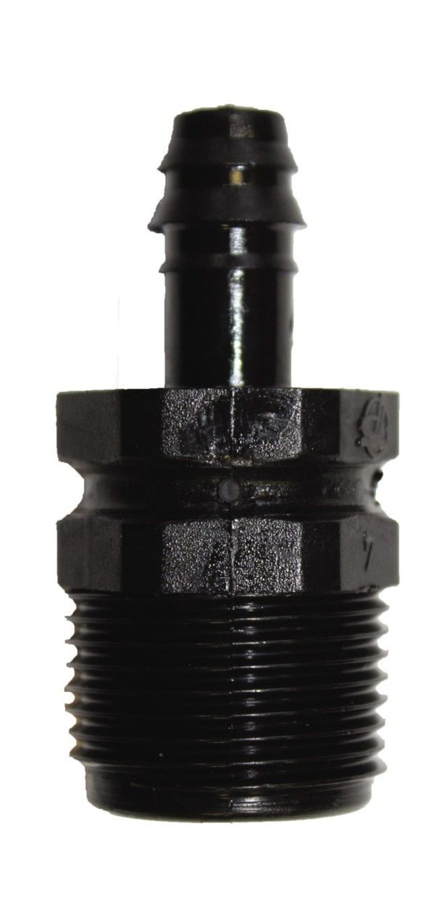 NETAFIM™ Startverbinder 9 mm; 12 mm x 3/4" AG, für dickwandiges Tropfrohr, 32500-002400