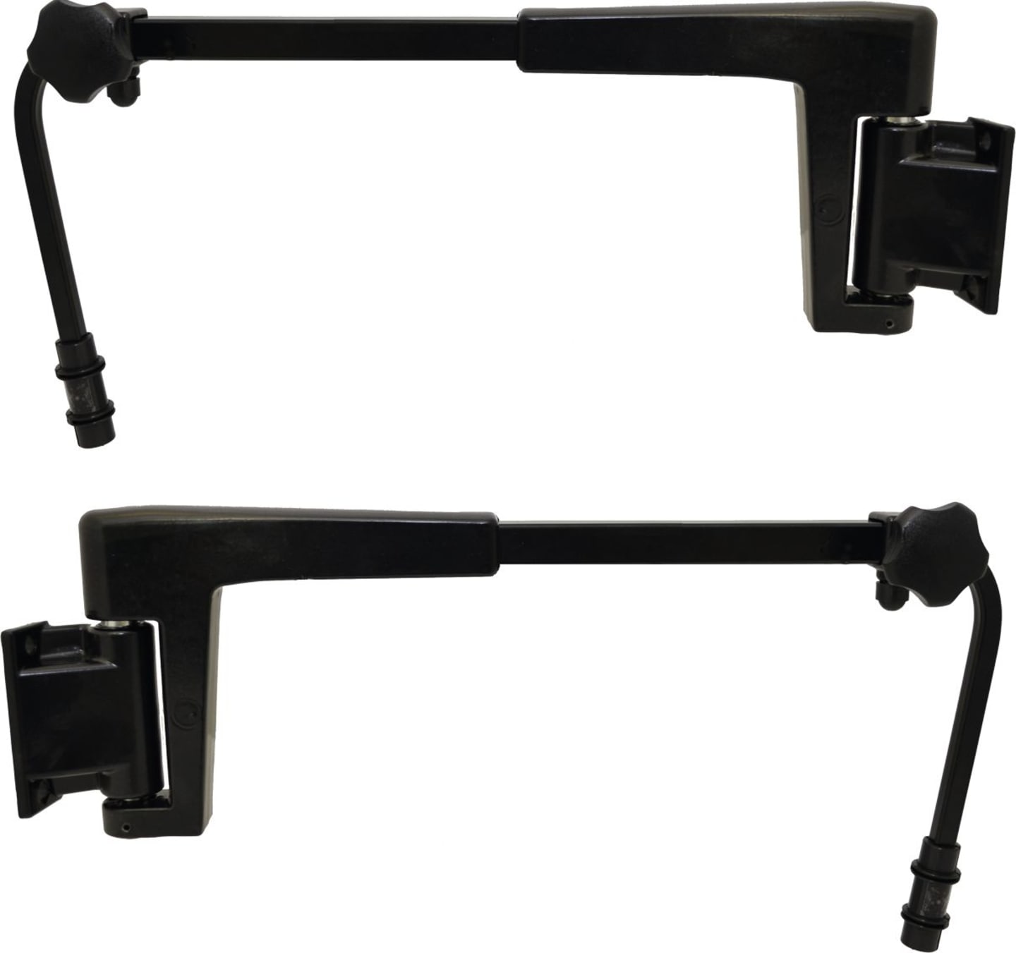 Teleskop-Spiegelarm links/rechts 480 – 780 mm, für John Deere Traktor 6000, 7000, 8000