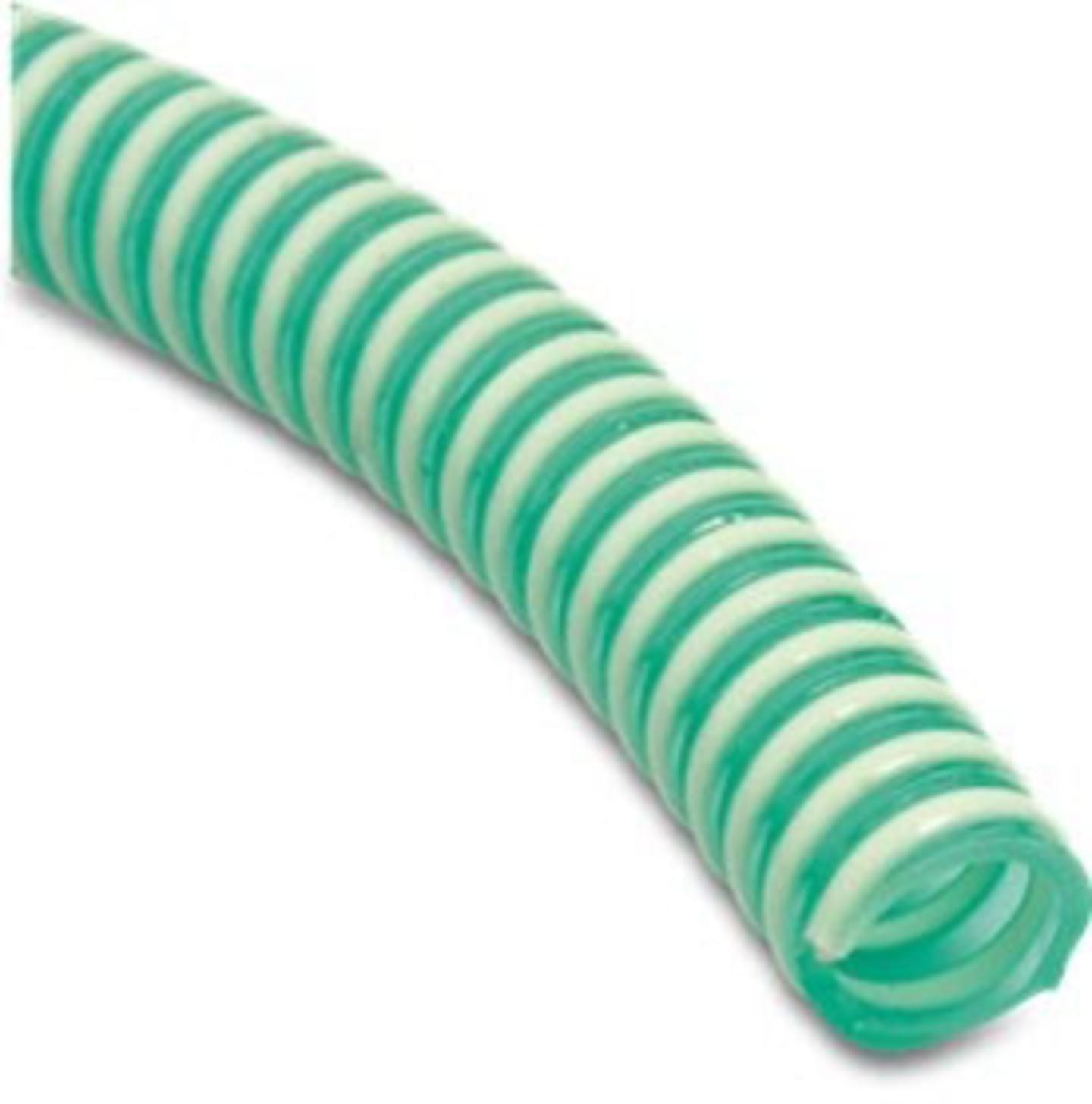 Saug- und Druckschlauch 25 x 31 mm, NW 1", 6,0 bar, PVC, hellgrün
