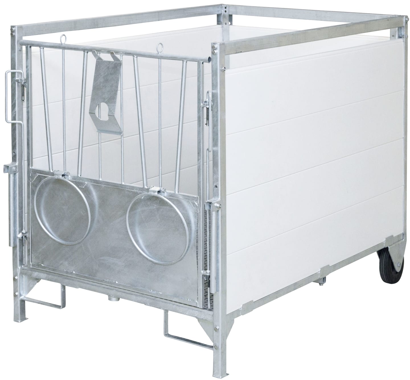 KERBL Kälberbox mit 1 Liegeplatz, B x H x T innen 85 x 106 x 130 cm, 14610