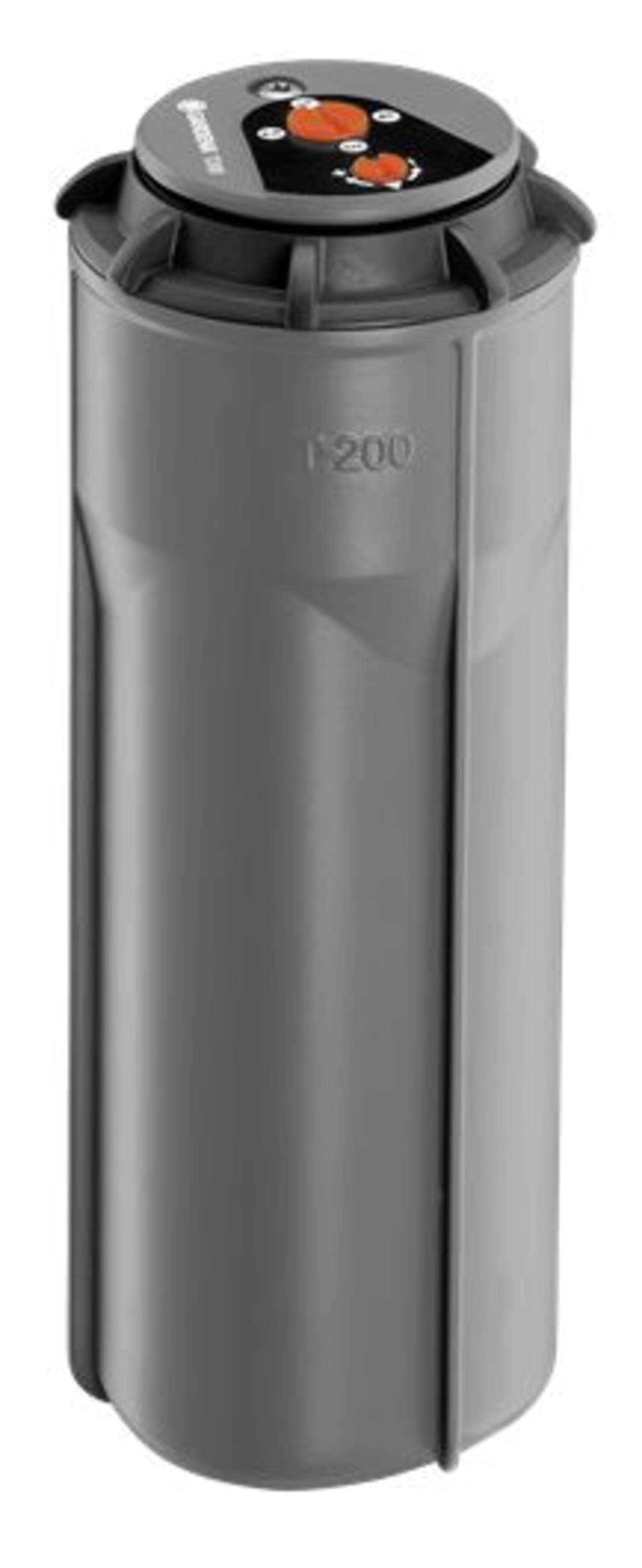 GARDENA Sprinklersystem Turbinen-Versenkregner T 200 grau , 08203-29
