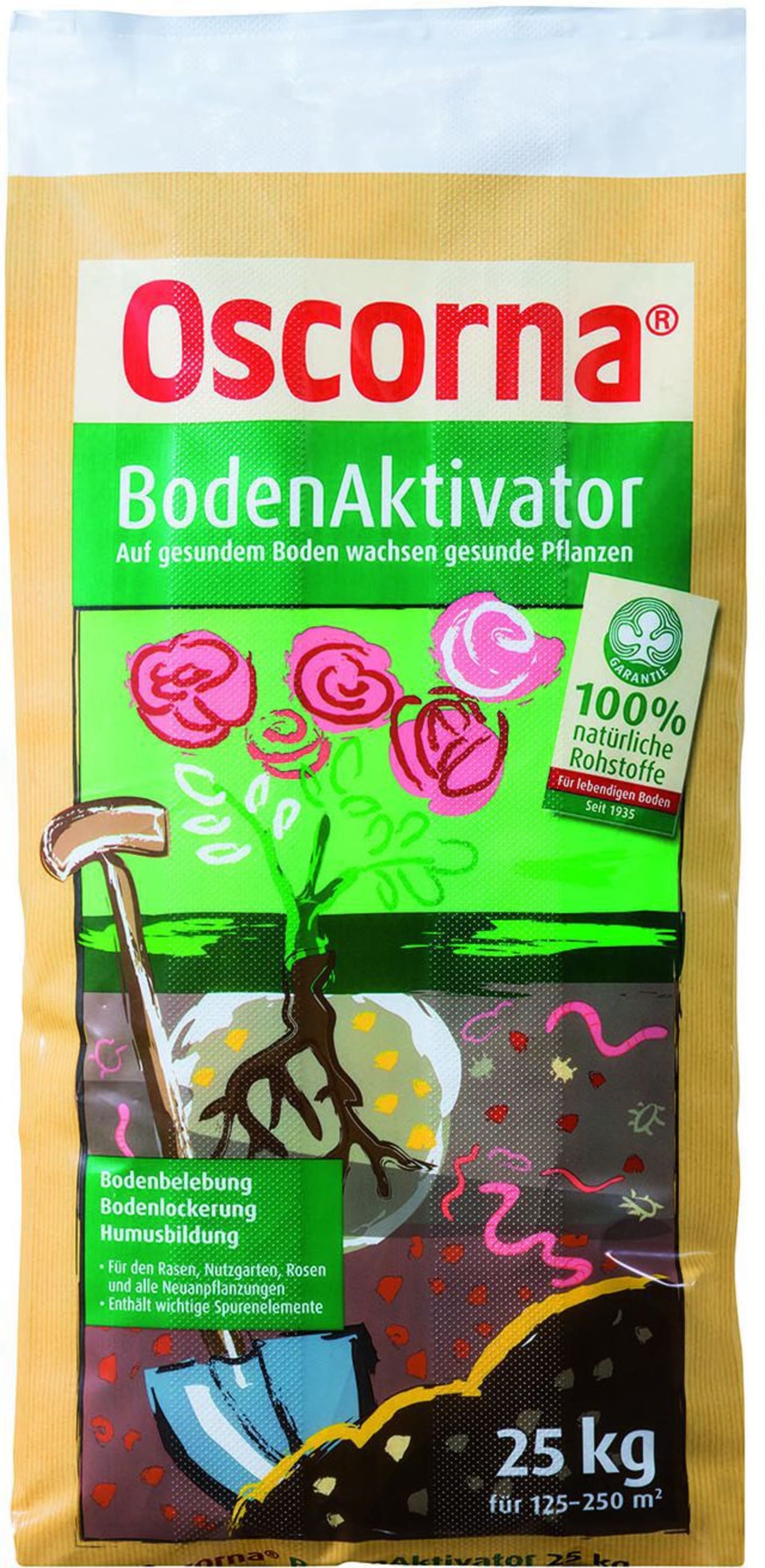 Oscorna® Bodenaktivator NPK 3+2+0.5 zur Bodenverbesserung