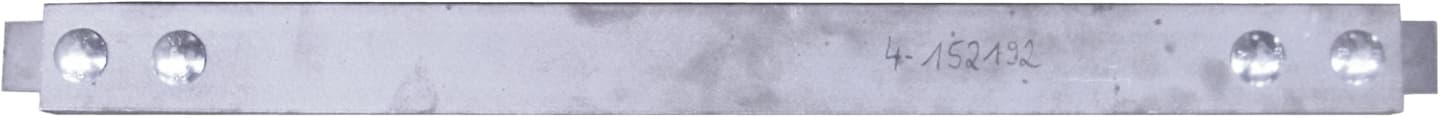 Rollbodenleiste 733 mm für Tebbe, Rundstahlkette 14 x 50 mm