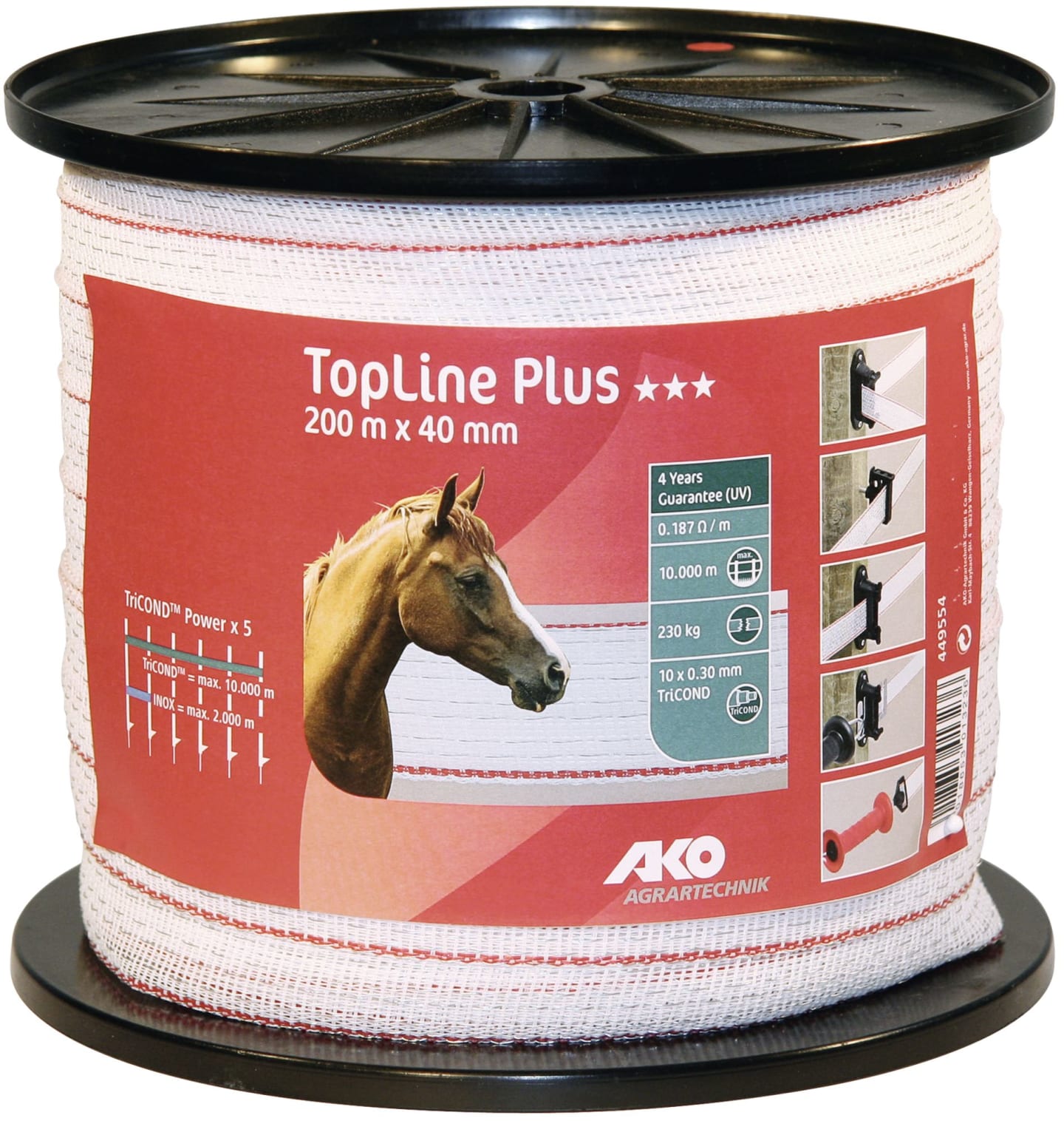 Ako Breitband "TopLine plus" 40 mm/200 m, 449554